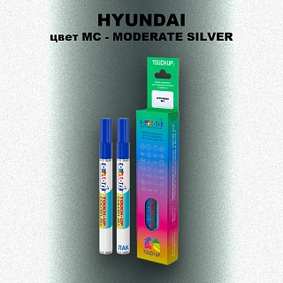 Маркер с краской HYUNDAI, цвет MC - MODERATE SILVER
