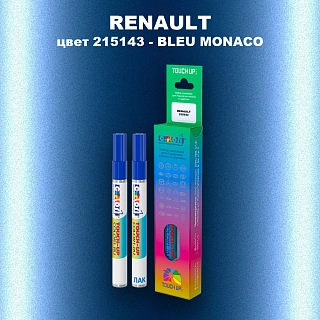 Карандаш-маркер с краской RENAULT, цвет 215143 - BLEU MONACO
