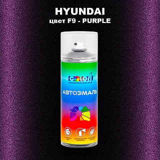 Аэрозольная краска HYUNDAI, цвет F9 - PURPLE