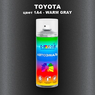 Аэрозольная краска TOYOTA, цвет 1A4 - WARM GRAY