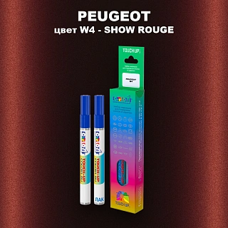 Маркер с краской PEUGEOT, цвет W4 - SHOW ROUGE