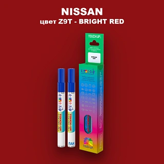 Карандаш-маркер с краской NISSAN, цвет Z9T - BRIGHT RED