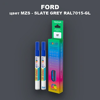 Маркер с краской FORD, цвет MZS - SLATE GREY RAL7015-GL