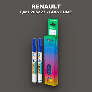 Карандаш-маркер с краской RENAULT, цвет 205327 - GRIS FUME