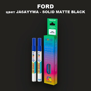 Маркер с краской FORD, цвет JA6AYYWA - SOLID MATTE BLACK