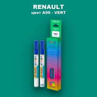 Карандаш-маркер с краской RENAULT, цвет A99 - VERT