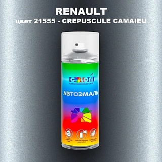 Аэрозольная краска RENAULT, цвет 21555 - CREPUSCULE CAMAIEU