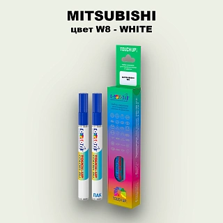 Карандаш-маркер с краской MITSUBISHI, цвет W8 - WHITE