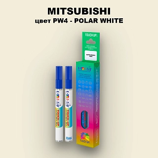 Карандаш-маркер с краской MITSUBISHI, цвет PW4 - POLAR WHITE