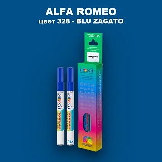 Маркер с краской ALFA ROMEO, цвет 328 - BLU ZAGATO