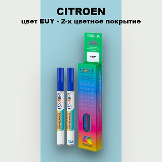 Маркер с краской CITROEN, цвет EUY - 2-х цветное покрытие