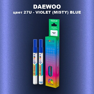 Маркер с краской DAEWOO, цвет 27U - VIOLET (MISTY) BLUE