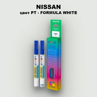 Карандаш-маркер с краской NISSAN, цвет PT - FORMULA WHITE
