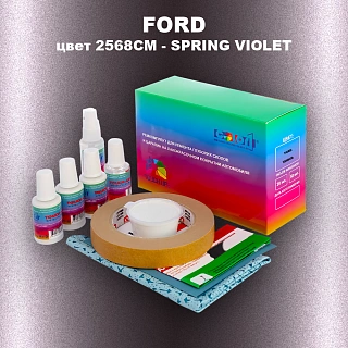 Ремкомплект для ремонта глубоких сколов и царапин FORD, цвет 2568CM - SPRING VIOLET