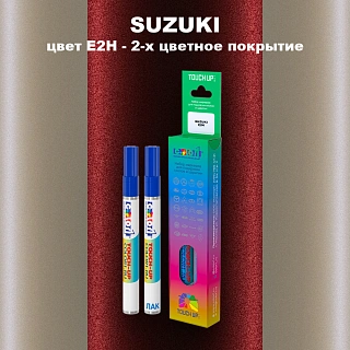 Маркер с краской SUZUKI, цвет E2H - 2-х цветное покрытие
