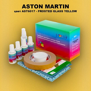 Ремкомплект для ремонта глубоких сколов и царапин ASTON MARTIN, цвет AST6017 - FROSTED GLASS YELLOW