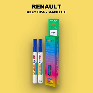 Карандаш-маркер с краской RENAULT, цвет 24 - VANILLE
