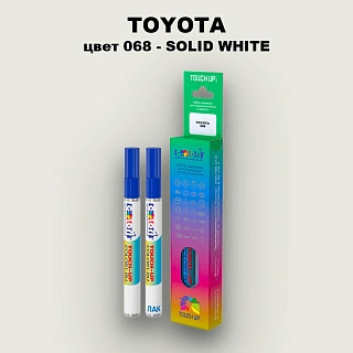 Карандаш-маркер с краской TOYOTA, цвет 068 - SOLID WHITE