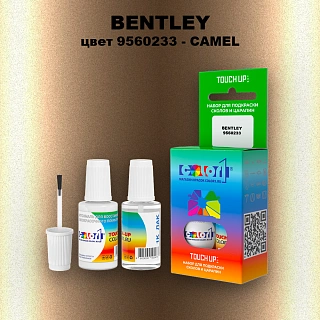 Краска для сколов во флаконе с кисточкой BENTLEY, цвет 9560233 - CAMEL