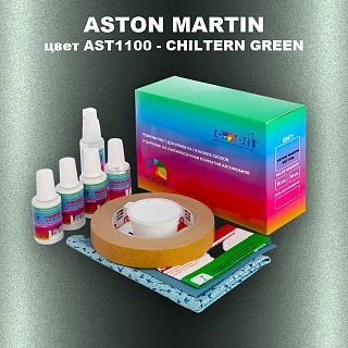 Ремкомплект для ремонта глубоких сколов и царапин ASTON MARTIN, цвет AST1100 - CHILTERN GREEN