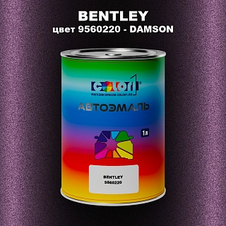 Автомобильная краска BENTLEY, цвет 9560220 - DAMSON