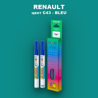 Карандаш-маркер с краской RENAULT, цвет C43 - BLEU