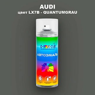 Аэрозольная краска AUDI, цвет LX7B - QUANTUMGRAU