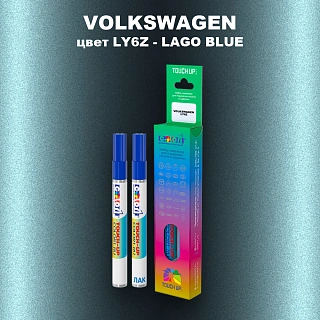 Карандаш-маркер с краской VOLKSWAGEN, цвет LY6Z - LAGO BLUE