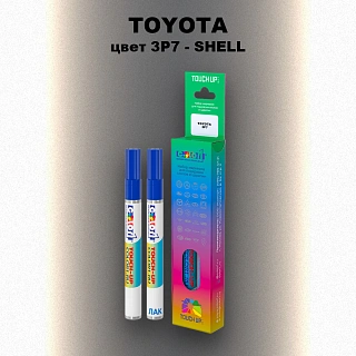 Карандаш-маркер с краской TOYOTA, цвет 3P7 - SHELL