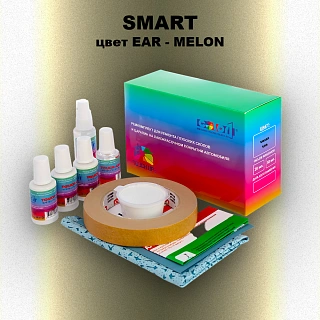 Ремкомплект для ремонта глубоких сколов и царапин SMART, цвет EAR - MELON