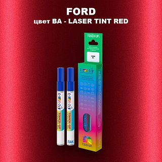 Маркер с краской FORD, цвет BA - LASER TINT RED