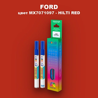 Маркер с краской FORD, цвет MX7071097 - HILTI RED