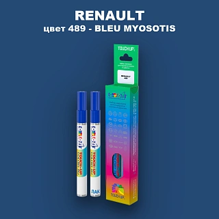 Карандаш-маркер с краской RENAULT, цвет 489 - BLEU MYOSOTIS