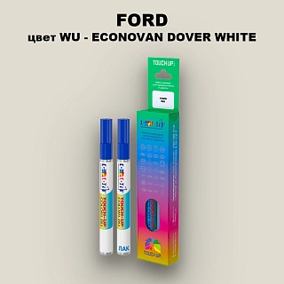 Маркер с краской FORD, цвет WU - ECONOVAN DOVER WHITE