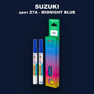 Маркер с краской SUZUKI, цвет Z7A - MIDNIGHT BLUE