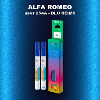 Маркер с краской ALFA ROMEO, цвет 254A - BLU REIMS