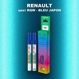 Маркер с краской RENAULT, цвет RQW - BLEU JAPON