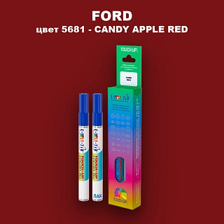 Маркер с краской FORD, цвет 5681 - CANDY APPLE RED