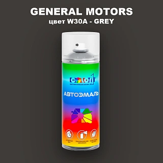 Аэрозольная краска GM цвет GM - W30A - GREY