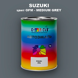 Автомобильная краска SUZUKI, цвет OFM - MEDIUM GREY