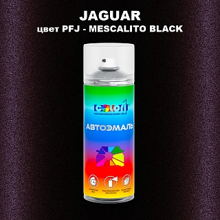 Аэрозольная краска JAGUAR, цвет PFJ - MESCALITO BLACK