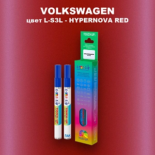 Маркер с краской VOLKSWAGEN, цвет L-S3L - HYPERNOVA RED