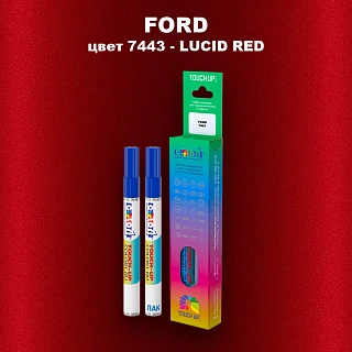 Маркер с краской FORD, цвет 7443 - LUCID RED