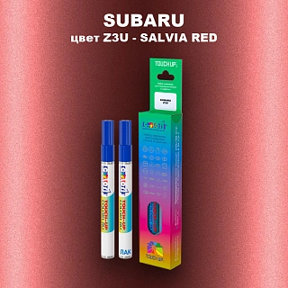 Карандаш-маркер с краской SUBARU, цвет Z3U - SALVIA RED