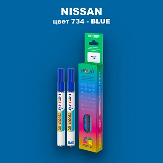 Карандаш-маркер с краской NISSAN, цвет 734 - BLUE