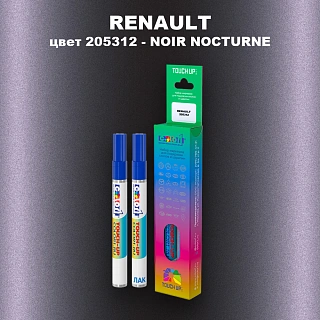 Карандаш-маркер с краской RENAULT, цвет 205312 - NOIR NOCTURNE