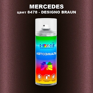 Аэрозольная краска MERCEDES, цвет 8478 - DESIGNO BRAUN