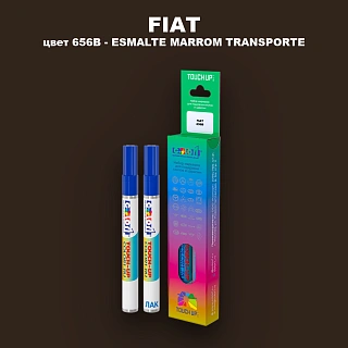 Маркер с краской FIAT, цвет 656B - ESMALTE MARROM TRANSPORTE