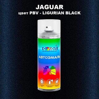 Аэрозольная краска JAGUAR, цвет PBV - LIGURIAN BLACK