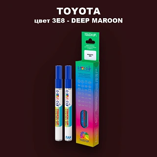 Карандаш-маркер с краской TOYOTA, цвет 3E8 - DEEP MAROON